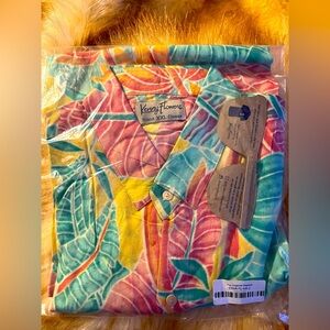 Kenny Flowers Tropical shirt Men Sz XXL New